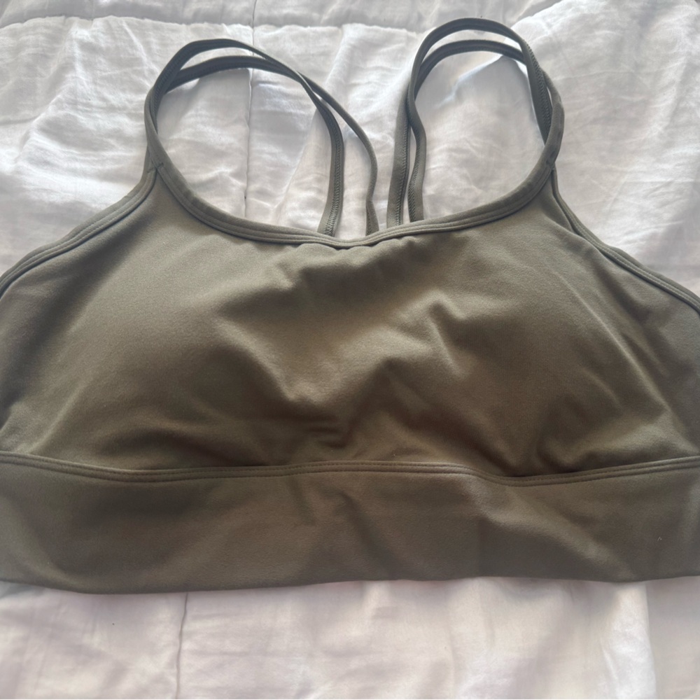 All in Motion Khaki Sports Bra